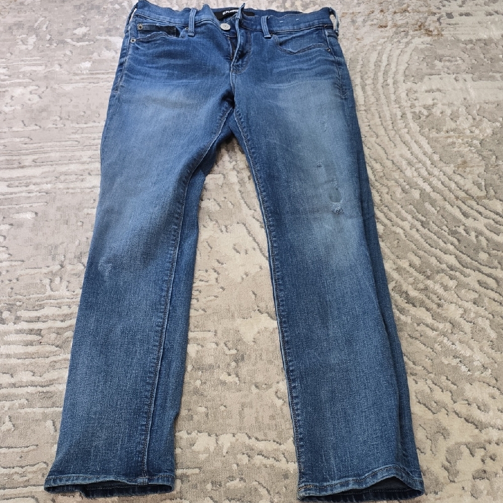 Express Skinny Mid Rise Jean Legging